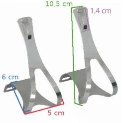 Wellgo Cale Pied En Acier Pour Pédale De Vélo 8 Wellgo Cale Pied En Acier Pour Pédale De Vélo -Promos Tiges de selle Magasin cale pied en acier pour pedale de velo full 3