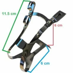 Messingschlager Cale Pieds Pédale Vélo Avec 2 Points De Passage Pour Lanière -Promos Tiges de selle Magasin cale pieds pedale velo avec 2 points de passage pour laniere full 5