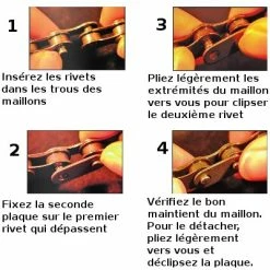 Point Chaîne Vélo 8 Vitesses Traitement Antirouille -Promos Tiges de selle Magasin chaine velo 8 vitesses traitement antirouille full 3