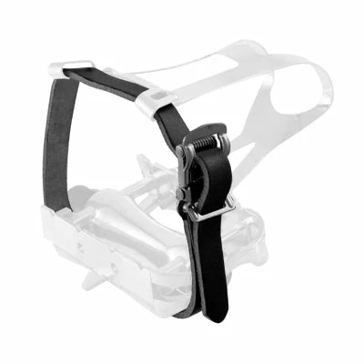 Point Courroies Cuir Noir Pour Cale Pieds De Vélo - La Paire 3 Point Courroies Cuir Noir Pour Cale Pieds De Vélo - La Paire