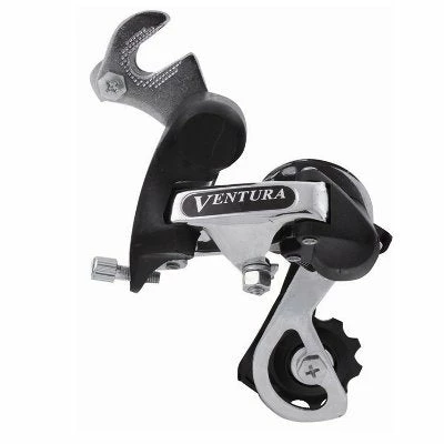 VENTURA Dérailleur Vélo Arrière Chape Courte 5-6-7 Vitesses Avec Patte 3 VENTURA Dérailleur Vélo Arrière Chape Courte 5-6-7 Vitesses Avec Patte