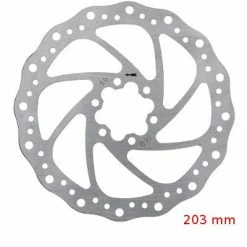 Brakco Disque De Frein Pour Vélo En Acier 160/180/203 Mm -Promos Tiges de selle Magasin disque de frein 203 mm full