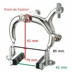 Newton Etrier De Frein Caliper Avant Ou Arrière Pour Jante Vélo 650B -Promos Tiges de selle Magasin etrier de frein caliper avant ou arriere pour jante velo 650b full 3