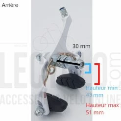 Newton Étriers Frein Vélo Blancs Pour Route Et Fixie -Promos Tiges de selle Magasin etriers frein velo blancs pour route et fixie full 3