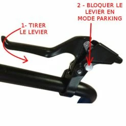 Brandless Levier De Frein Vélo Avec Système De Blocage Parking -Promos Tiges de selle Magasin levier de frein velo avec systeme de blocage parking full 6