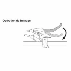 Levier De Vélo Frein Et Dérailleur 7 Vitesses Shimano -Promos Tiges de selle Magasin levier de velo frein et derailleur 7 vitesses shimano full 4