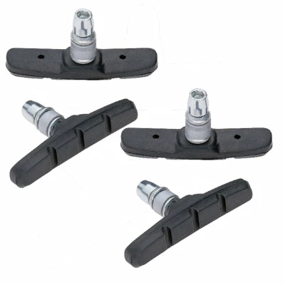 Point Lot 4 Patins De Frein Vélo V-Brake Pour Avant Et Arrière 70 Mm 3 Point Lot 4 Patins De Frein Vélo V-Brake Pour Avant Et Arrière 70 Mm