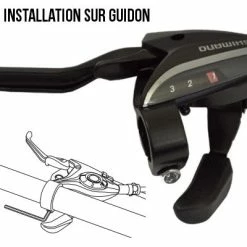 Manette Frein Et Dérailleur Vélo 8 Vitesses Shimano -Promos Tiges de selle Magasin manette frein et derailleur velo 8 vitesses shimano full 6