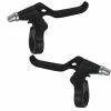 Darxide Paire De Leviers De Frein Noir En Aluminium Vélo Type BMX -Promos Tiges de selle Magasin paire de leviers de frein noir en aluminium velo type bmx full