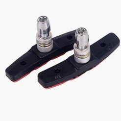 Brakco Patins Pour Frein V-Brake Avant Ou Arrière à Vis - La Paire -Promos Tiges de selle Magasin patins pour frein v brake avant ou arriere a vis la paire full 3
