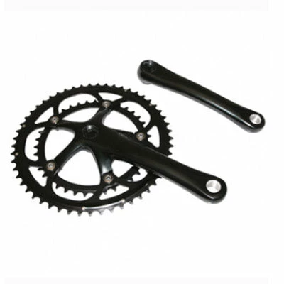 P2R Pédalier 9 à 10 Vitesses Double Plateaux 39-53 Dents 3 P2R Pédalier 9 à 10 Vitesses Double Plateaux 39-53 Dents