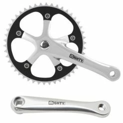 Mighty Pédalier Vélo Mono Plateau Pour Single Speed Et Fixie