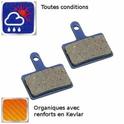 Brakco Plaquettes Organiques Avec Kevlar Frein Disque Compatible Deore -Promos Tiges de selle Magasin plaquettes organiques avec kevlar frein disque compatible deore full 3