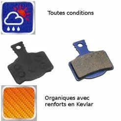 Brakco Plaquettes Organiques Frein à Disque Vélo Magura MT2.4.6.8 Paire -Promos Tiges de selle Magasin plaquettes organiques frein a disque velo magura mt2 4 6 8 paire full 4