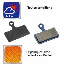 Brakco Plaquettes Organiques Frein à Disque Vélo XTR 2011 / BRM985 -Promos Tiges de selle Magasin plaquettes organiques frein a disque velo xtr 2011 brm985 full 4