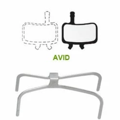 Brakco Plaquettes Organiques Pour Frein à Disque Vélo AVID Juicy -Promos Tiges de selle Magasin plaquettes organiques pour frein a disque velo avid juicy full 5