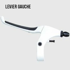 Point Poignée De Frein De Vélo Confort Blanche -Promos Tiges de selle Magasin poignee de frein de velo confort blanche full 3