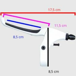 Point Poignée De Frein De Vélo Confort Blanche -Promos Tiges de selle Magasin poignee de frein de velo confort blanche full 6