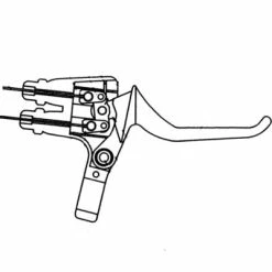 TY Brake Poignée Frein Vélo Gauche Avec Une Commande Pour Avant & Arrière -Promos Tiges de selle Magasin poignee frein velo gauche avec une commande pour avant arriere full 4