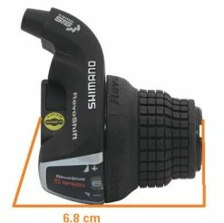 Poignée Rotative Vélo 6 Vitesses Revoshift Shimano -Promos Tiges de selle Magasin poignee rotative velo 6 vitesses revoshift shimano full 3