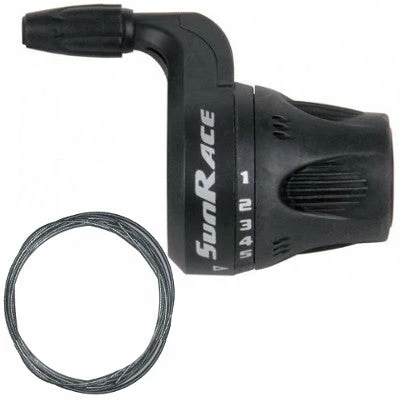 Poignée Tournante Droite Sunrace 5 Vitesses 3 Poignée Tournante Droite Sunrace 5 Vitesses