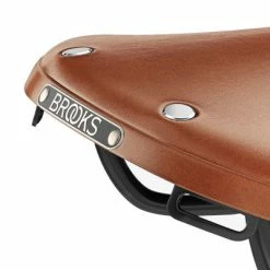 Selle De Vélo En Cuir Brooks B17 Marron Miel -Promos Tiges de selle Magasin selle de velo en cuir brooks b17 marron miel full 5