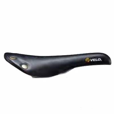 VELO Selle De Vélo Rétro Impression Cuir Noir 4 VELO Selle De Vélo Rétro Impression Cuir Noir – Image 2
