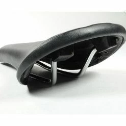 VELO Selle De Vélo Rétro Impression Cuir Noir 7 VELO Selle De Vélo Rétro Impression Cuir Noir -Promos Tiges de selle Magasin selle de velo retro impression cuir noir full 3