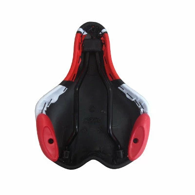Selle Vélo Grand Confort Enfant Noire Rouge XLC 5 Selle Vélo Grand Confort Enfant Noire Rouge XLC – Image 3