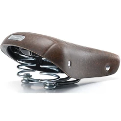 Selle Vélo Vintage Marron Avec Gel Ondina - Selle Royal -Promos Tiges de selle Magasin selle velo vintage marron avec gel ondina selle royal full 4