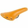 Endzone Selle Vélo Vintage Orange Imitation Cuir Avec Rivets -Promos Tiges de selle Magasin selle velo vintage orange imitation cuir avec rivets full