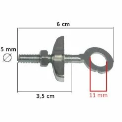 Brandless Tendeurs De Chaîne à Vis Pour Vélo - La Paire -Promos Tiges de selle Magasin tendeurs de chaine a vis pour velo la paire full 3