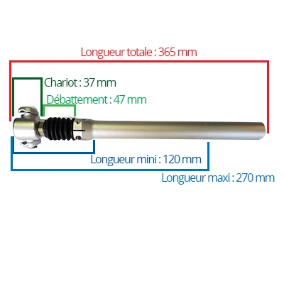 Pos Mood Tige De Selle Vélo 27.2 Suspendue Avec élastomère PM 1000 7 Pos Mood Tige De Selle Vélo 27.2 Suspendue Avec élastomère PM 1000 – Image 5